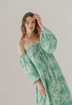 Vestido Verde-Blanco Arkitect Éxito