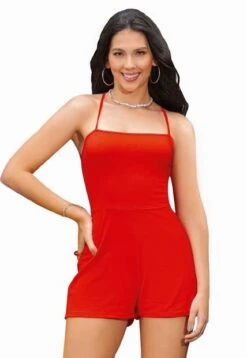 ENTERIZO CORTO JUVENIL ROJO ATYPICAL 93575