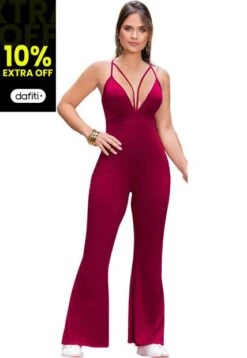 Enterizo Largo Para Mujer Vinotinto ATYPICAL