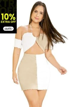 VESTIDO CARAMELO MP 33792