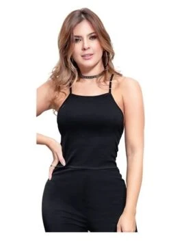 Enterizo Largo Juvenil Femenino Negro Atypical