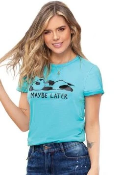 Camiseta Azul Atypical 72091