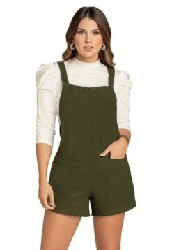 Overall Corto Mujer Verde Atypical 100019