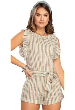 Enterizo Corto Estampado Atypical