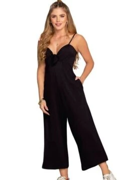 Enterizo Largo Para Mujer Negro Atypical