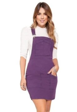 Jardinera Corta Juvenil Femenino Berenjena ATYPICAL