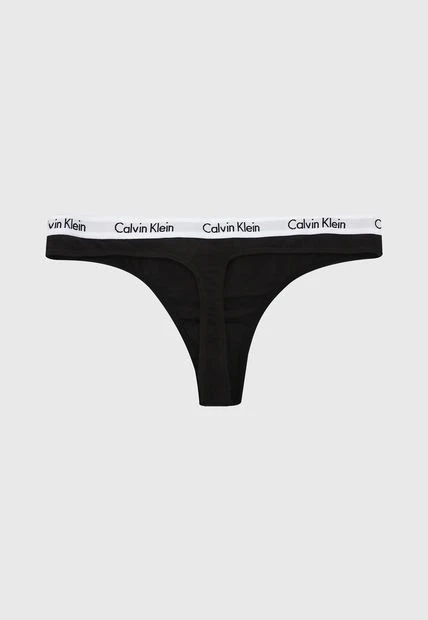 Pantie Negro-Blanco-Gris Calvin Klein - Imagen 2
