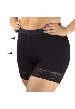 Panty Faja Levanta Cola Control Abdomen Para Mujer Negro 300809