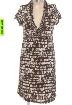 Vestido Café Vertigo (Producto De Segunda Mano)