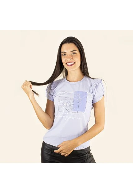 Camiseta Azul Cosmos