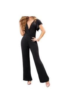 Enterizo Emma Negro Para Mujer Croydon