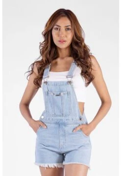 Overol Short Denim Para Mujer