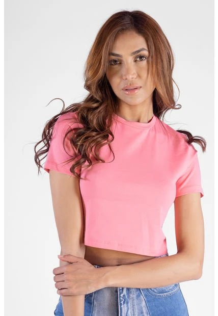 Camiseta Basic Para Mujer