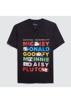 Camiseta Mujer Facol M/C Negro Algodón