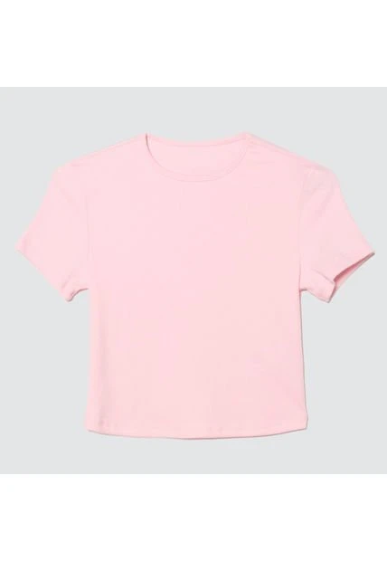 Camiseta Mujer Facol M/C Rosado Poliéster