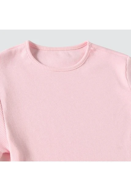 Camiseta Mujer Facol M/C Rosado Poliéster - Imagen 2