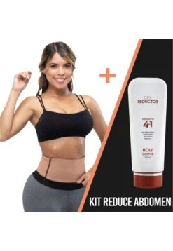 SUPER Combo Faja Cinturilla Térmico Reductora Adelgazante Para Mujer +Gel Reductor