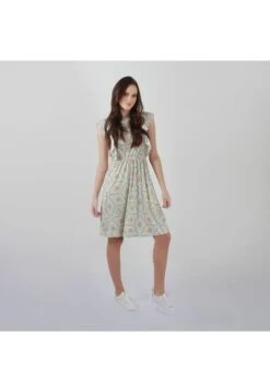 Vestido Cuello Redondo Manga Sisa