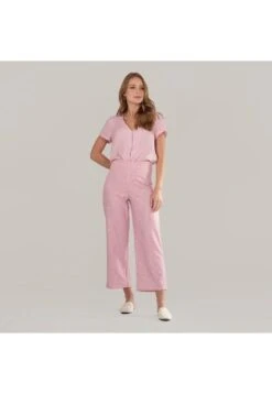 Pantalon Crop Tiro Alto Bota Flare