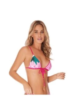 Top De Baño Para Mujer Fucsia Fiory SW267