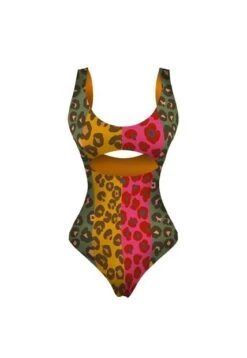 Vestido De Baño Entero Multicolor Fiory SW337