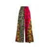 Pantalon Ancho Para Mujer Multicolor Fiory P153