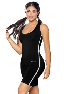 ENTERIZO CORTO ADULTO NEGRO FI 87002