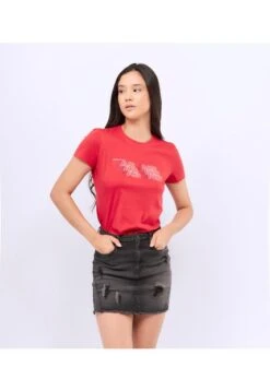 Camiseta Para Mujer Slim Fit Gas