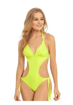 Trikini Baño Haby Verde Neón