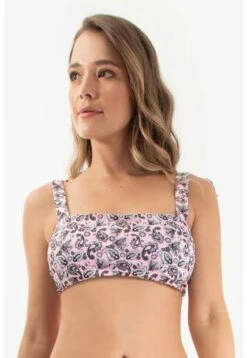 Top De Baño Haby Rosado Estampado