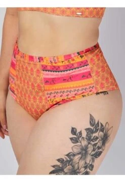 Panty Baño Alto Haby Naranja