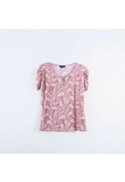 Camiseta Para Mujer Manga Corta Rosado Marca L&H