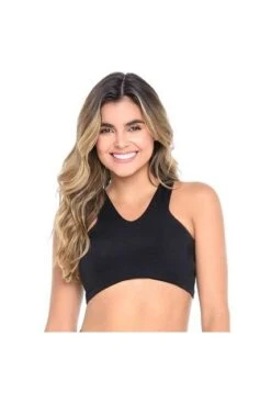 Top Deportivo De Baño Negro Laura 817215