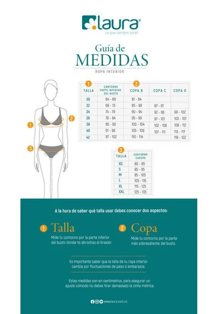 Brasier Realce Natural Negro Laura 101501 - Imagen 3