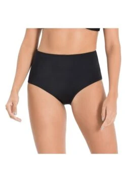 Panty De Baño Silueta Talle Alto Negro Laura 812214
