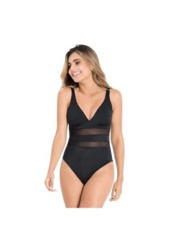 Entero De Baño Negro Laura 804215