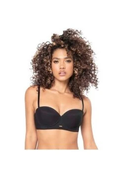 Brasier Strapless Negro Laura 101514