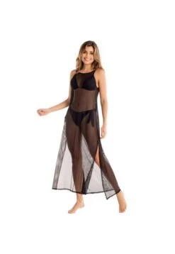 Salida De Baño Negro Laura 805178