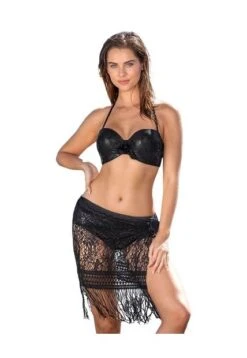 Swimwear Salida De Baño Negro LEONISA 193403