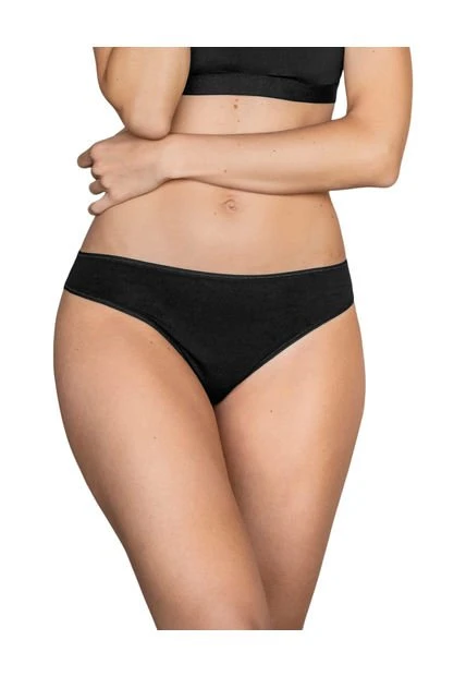 Panties Brasilera Negro LEONISA 092000