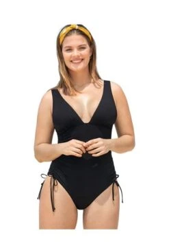 Swimwear Entero Control Negro LEONISA 19A013