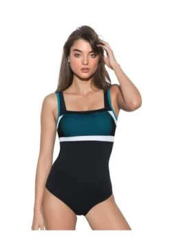 Swimwear Entero Control Negro LEONISA 190698B