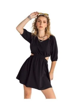 Ropa Exterior Vestido Negro LEONISA J2573