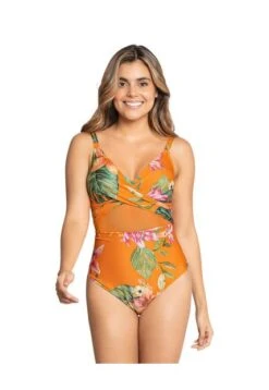 Vestido De Baño Entero Control Multicolor LEONISA 19A124N