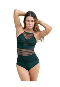 Vestido De Baño Entero Verde LEONISA 19A106