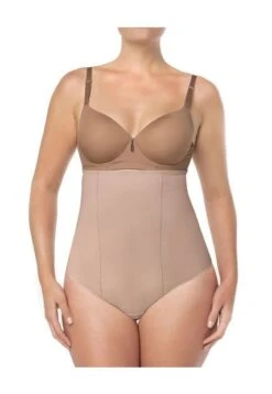 Fajas Panty Control Fuerte Beige LEONISA 012939