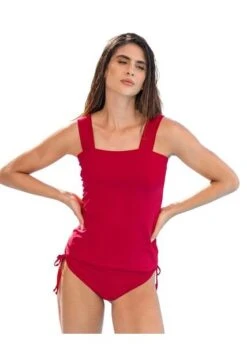 Vestido De Baño Tankini Rojo LEONISA 201574