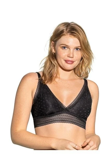 Brasieres Bralette Negro LEONISA 011897