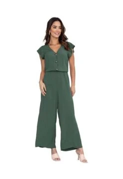 Ropa Exterior Enterizo Verde LEONISA F6360S