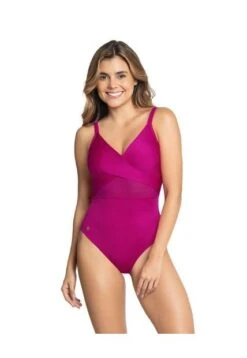 Vestido De Baño Entero Control Rosa LEONISA 19A124F